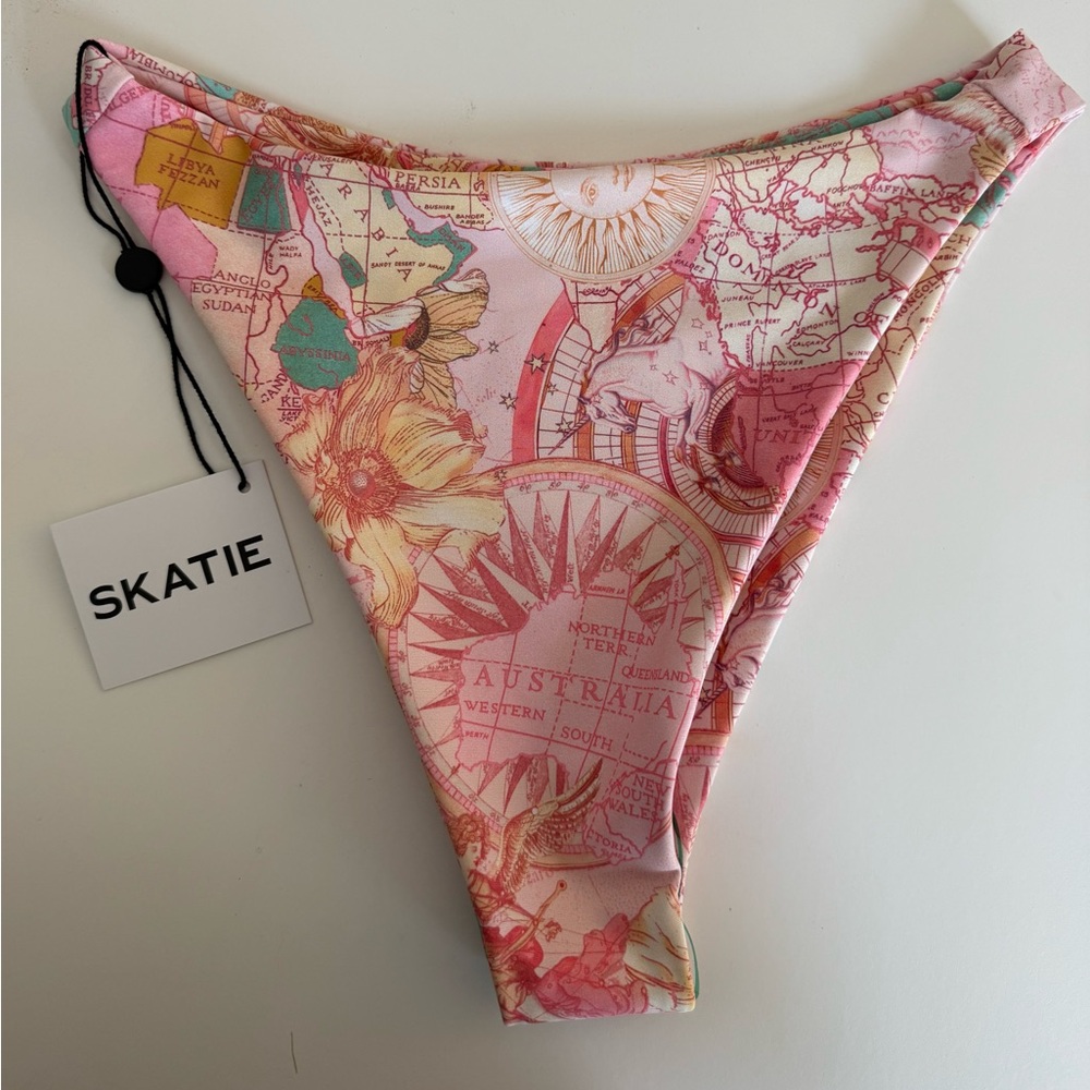 Skatie PARASOL Bikini Bottom Kelly